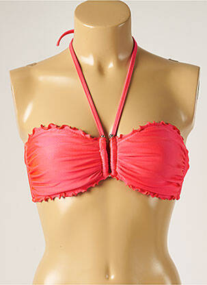 Haut de maillot de bain stretch haut bandeau rose SEAFOLLY femme