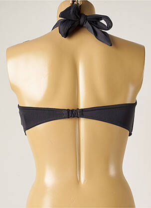 Haut de maillot de bain stretch haut soutien-gorge moulé gris SEAFOLLY femme