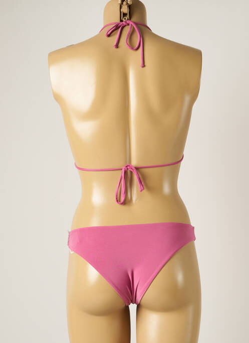Maillot de bain 2 pièces rose WOW BIKINI pour femme
