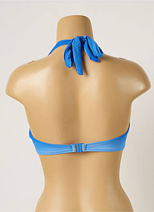 Haut de maillot de bain stretch haut soutien-gorge push-up bleu SEAFOLLY femme