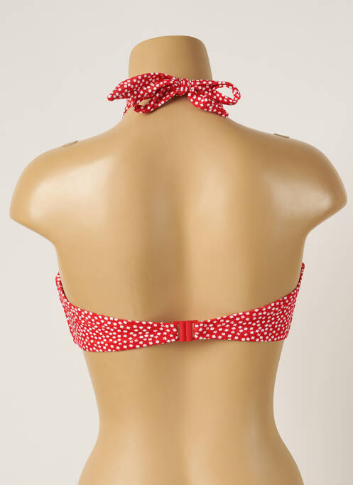 Haut de maillot de bain rouge FREYA pour femme