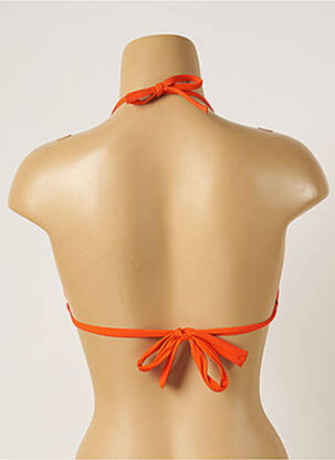 Haut de maillot de bain stretch haut soutien-gorge avec mousse de rembourrage amovible orange BANANA MOON femme