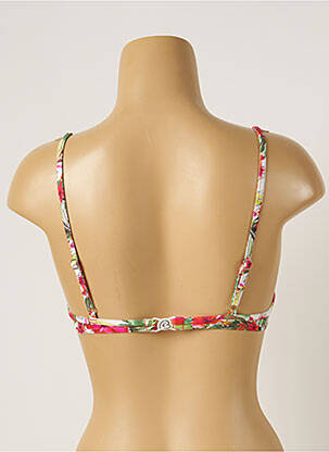 Haut de maillot de bain stretch haut soutien-gorge push-up orange BANANA MOON femme
