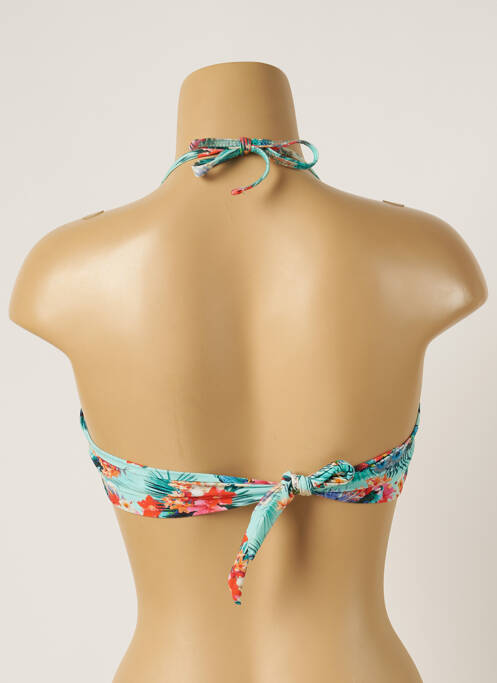 Haut de maillot de bain bleu LIVIA pour femme