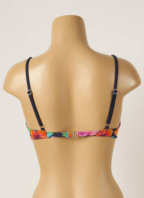 Haut de maillot de bain bleu LIVIA pour femme