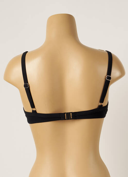 Haut de maillot de bain noir LIVIA pour femme