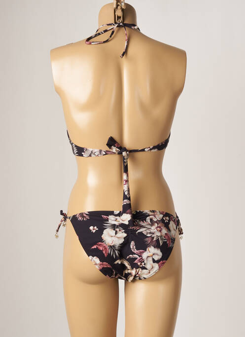 Maillot de bain 2 pièces noir WATERCULT pour femme