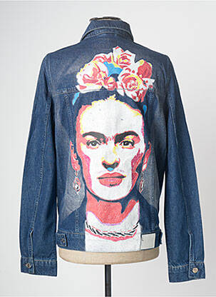 Veste en jean manches longues bleu HIMSPIRE homme