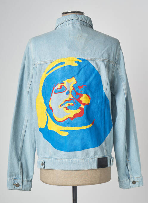 Veste en jean bleu HIMSPIRE pour homme