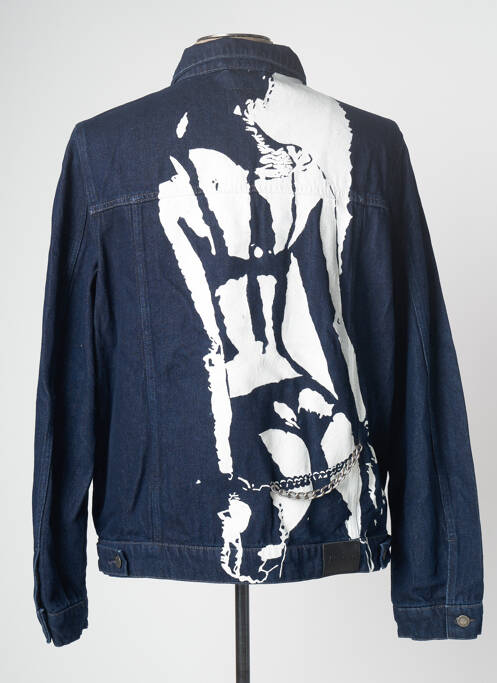 Veste en jean bleu HIMSPIRE pour homme