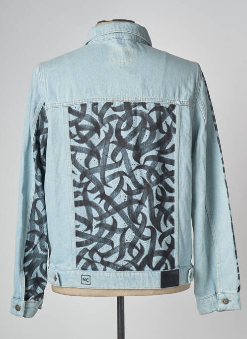 Veste en jean bleu HIMSPIRE pour homme