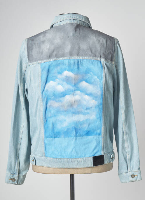 Veste en jean bleu HIMSPIRE pour homme