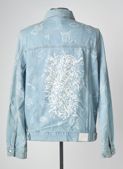 Veste en jean bleu HIMSPIRE pour homme