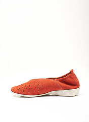 Chaussures de confort orange HIRICA pour femme seconde vue
