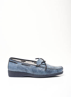 Mocassins bleu MARCO pour femme