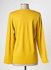 T-shirt jaune SIGNATURE pour femme seconde vue