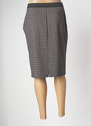 Jupe mi-longue stretch noir TELMAIL femme