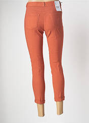 Pantalon 7/8 orange EAST DRIVE pour femme seconde vue