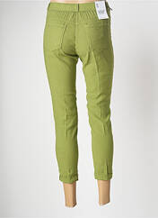 Pantalon 7/8 vert EAST DRIVE pour femme seconde vue