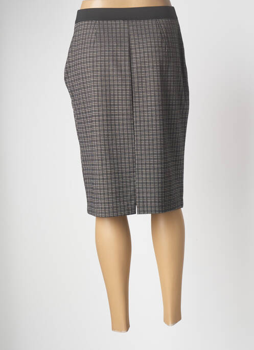 Jupe mi-longue noir TELMAIL pour femme