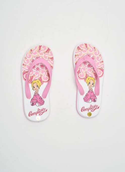 Tongs rose COMPLICES pour fille