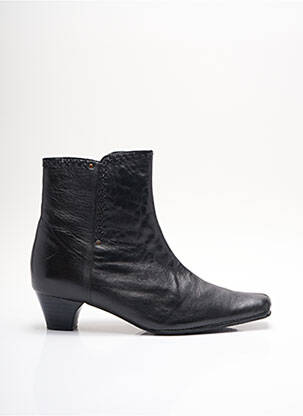 Bottines/Boots noir PERLE DE CHARME pour femme