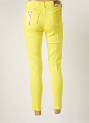 Jeans coupe slim jaune FRACOMINA pour femme seconde vue