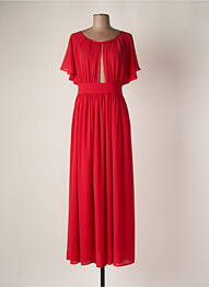 Robe longue manches courtes manches courtes rouge MOLLY BRACKEN femme