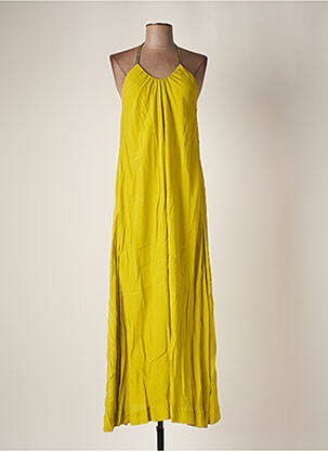 Robe longue sans manche sans manche vert KARMA KOMA femme