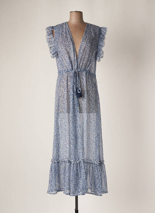 Robe longue bleu ONLY pour femme