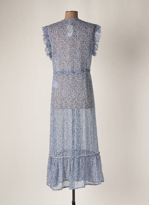 Robe longue bleu ONLY pour femme