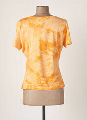 T-shirt orange FRACOMINA pour femme seconde vue
