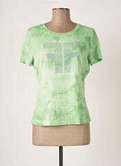 T-shirt vert FRACOMINA pour femme seconde vue