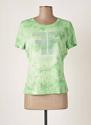 T-shirt vert FRACOMINA pour femme