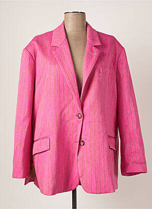 Blazer poches rose FRACOMINA femme