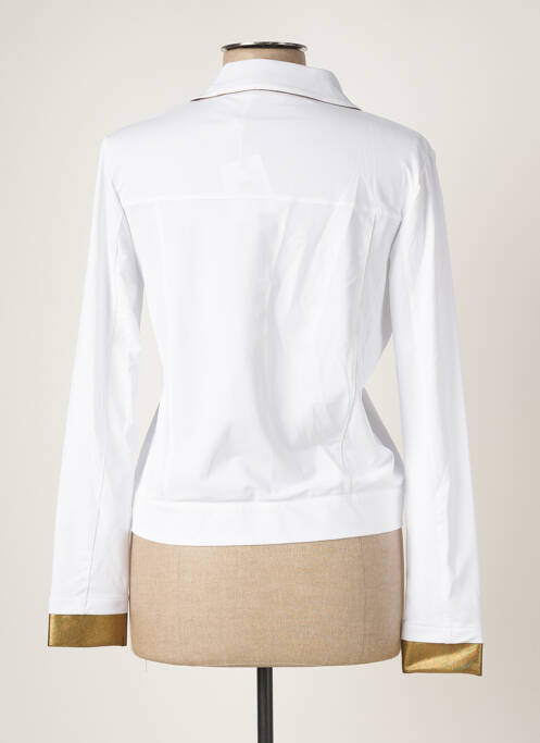 Veste casual blanc HBT pour femme