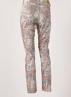 Pantalon slim stretch taille normale beige CREAM femme