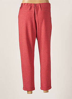 Pantalon droit stretch taille normale rose PLEASE femme