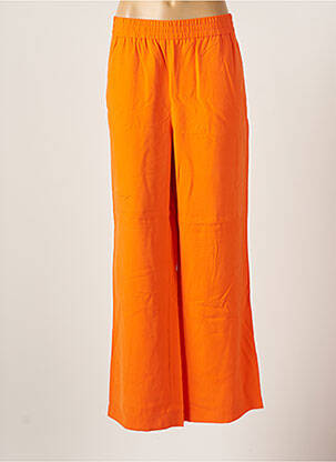 Pantalon droit orange VERO MODA pour femme