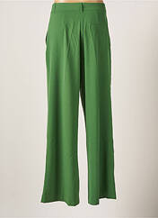 Pantalon droit vert DIXIE pour femme seconde vue