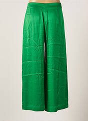 Pantalon droit vert KARMA KOMA pour femme seconde vue