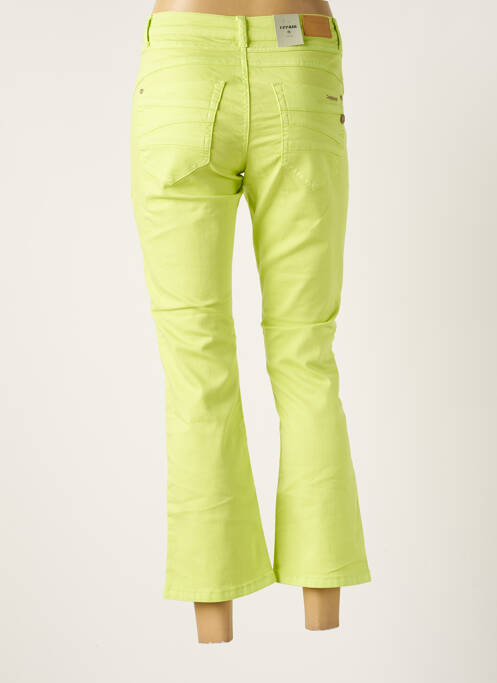 Pantalon 7/8 vert CREAM pour femme