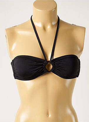 Haut de maillot de bain stretch haut bandeau noir ONLY femme