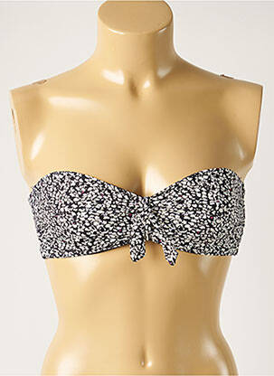 Haut de maillot de bain stretch haut bandeau noir ONLY femme