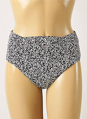 Bas de maillot de bain imprimé fantaisie culotte noir ONLY femme