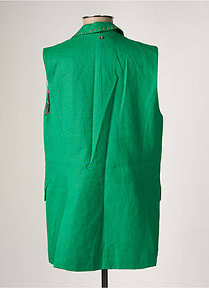Veste casual col tailleur vert LOLA CASADEMUNT femme