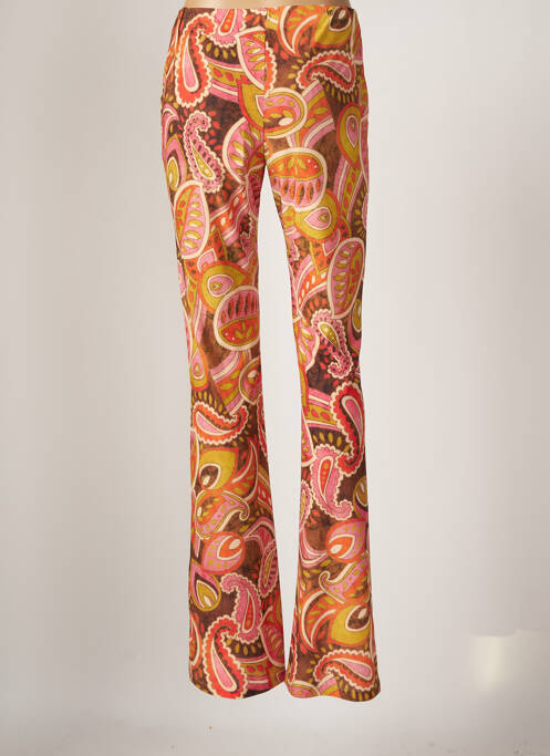 Pantalon flare orange LOLA CASADEMUNT pour femme