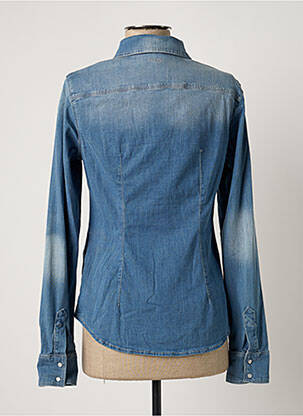 Chemisier poches poitrine manches longues bleu LIU JO femme