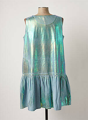 Robe mi-longue sans manche sans manche vert LOVE MOSCHINO femme