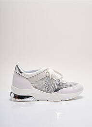 Baskets semelle amovible talon de 4 à 6cm gris LIU JO femme